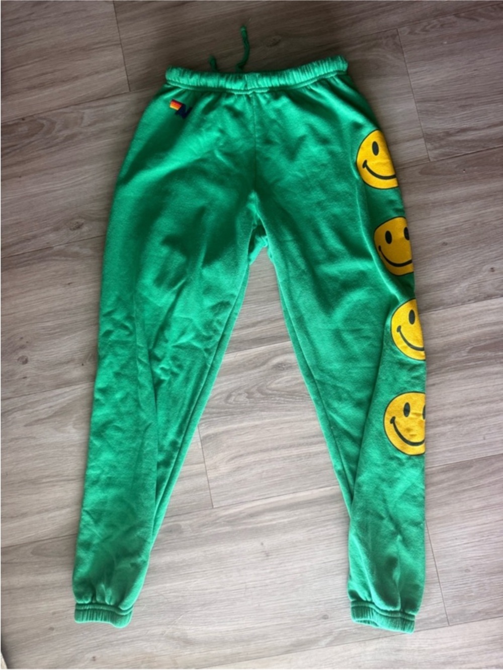 Aviator Nation Women’s Smiley 2 Sweatpants Joggers in Kelly Green size small - Picture 13 of 16